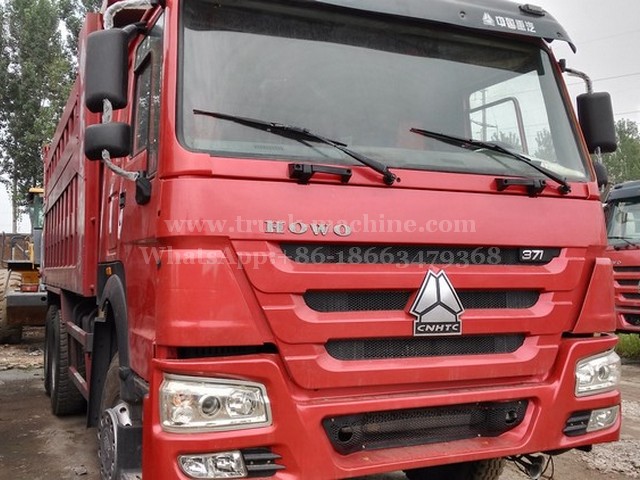 Used HOWO Dump Truck 371 6x4 www.truck-machine.com