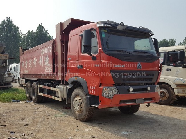 Used HOWO A7 Dump Truck 6x4 336 www.truck-machine.com