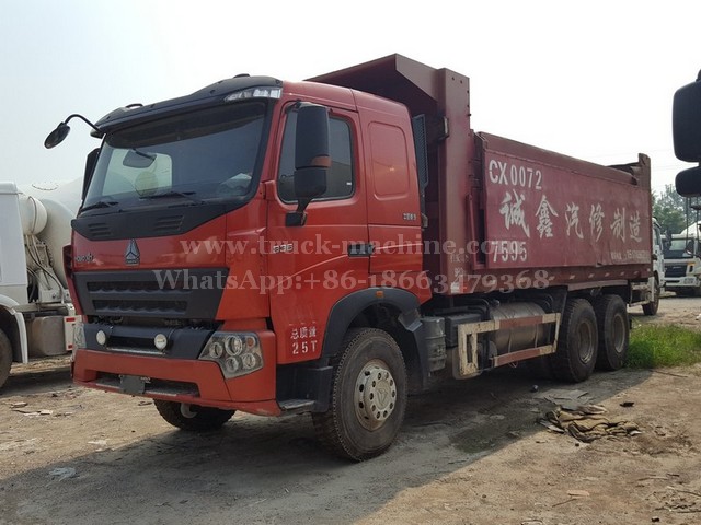 Used HOWO A7 Dump Truck 6x4 336 www.truck-machine.com