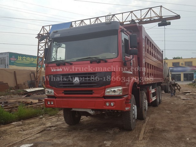 HOWO 8x4 Dump Truck 336 371 375 380 420 www.truck-machine.com