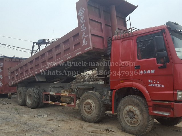 HOWO 8x4 Dump Truck 336 Used www.truck-machine.com